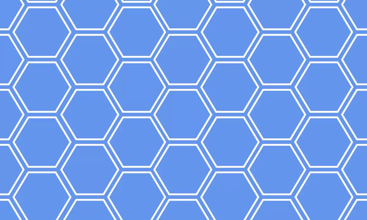 亀甲模様（六角形パターン）の背景画像 4 WebP