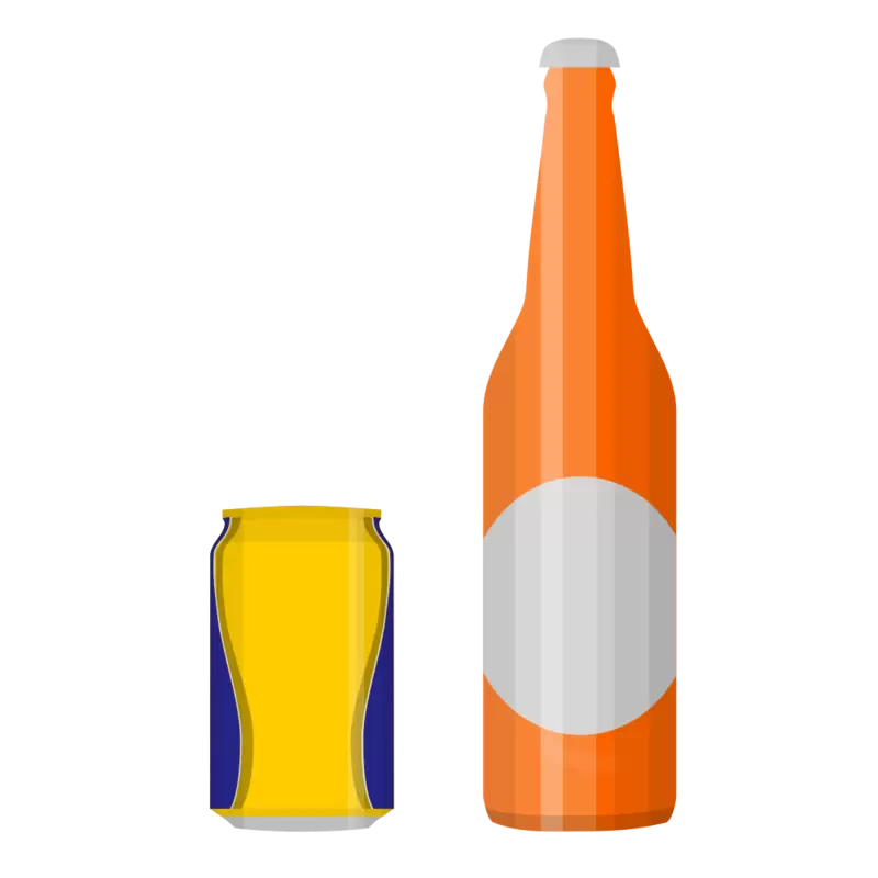 瓶ビールと缶ビールセット WebP